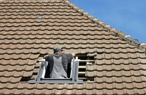 Pose de velux - Les Belleville